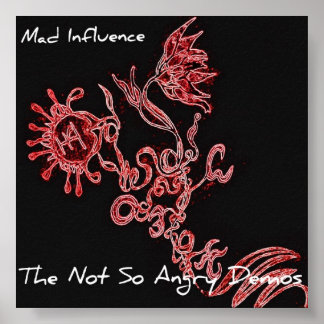 Nicht so wütende Demos decken die Kunst ab Poster