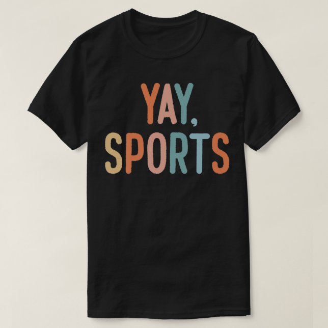 Nicht sportlicher Fan Go Sport Yay Sport Premium T-Shirt (Design vorne)