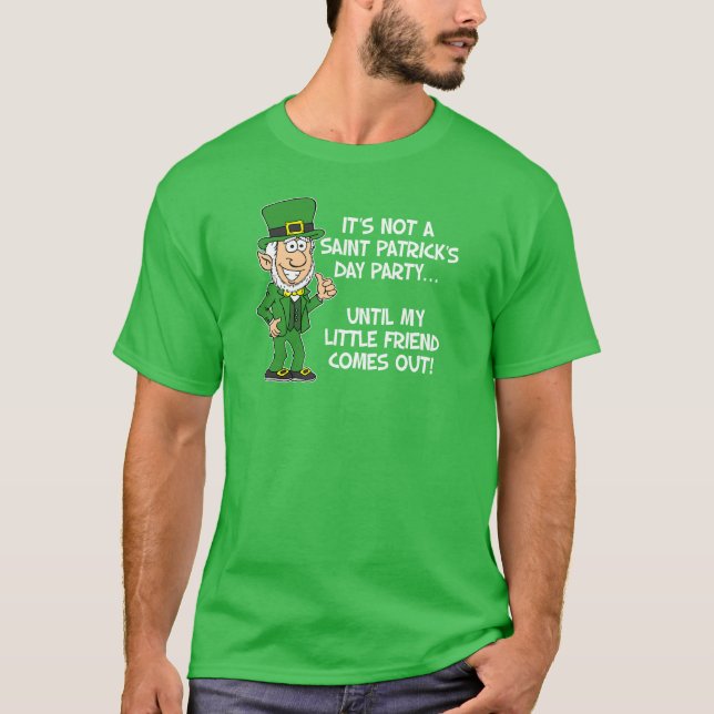 Nicht St Patricks Day bis Little Friend (ON DARK) T-Shirt (Vorderseite)
