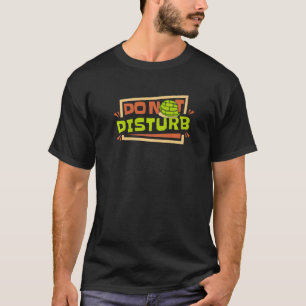 Nicht stören Alligatorenschleifer beim Rot-Ohr-Sli T-Shirt