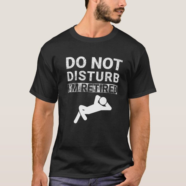 Nicht stören, ich bin müde Funny müde T-Shirt (Vorderseite)