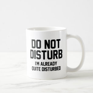 Nicht stören kaffeetasse