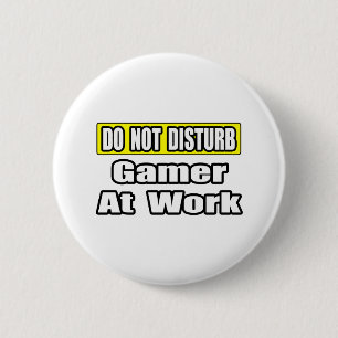 Nicht stören...Spiel am Arbeitsplatz Button