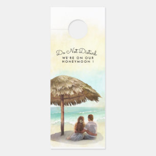 Nicht stören   Strand   Flitterwochen Türanhänger
