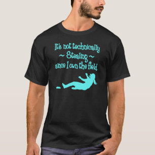 Nicht technisch stehlend, lt.blue T-Shirt
