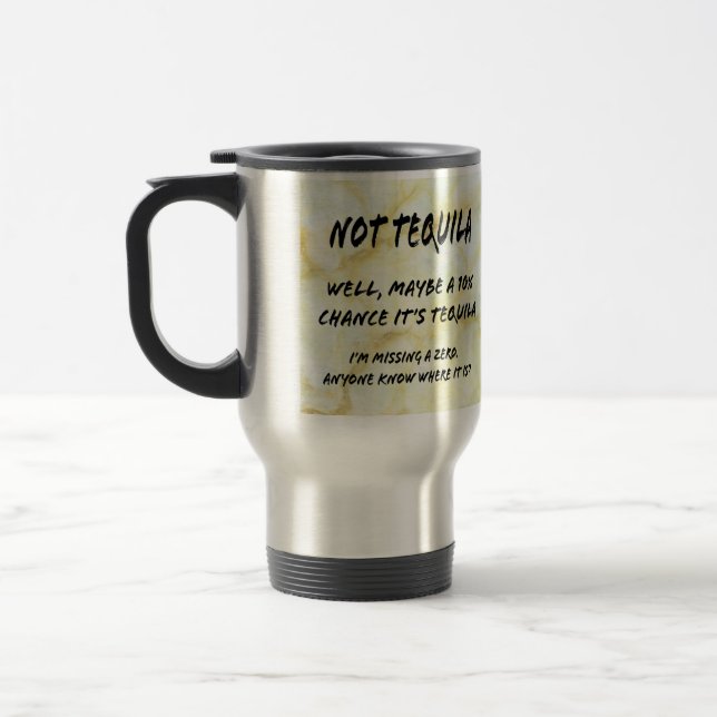 NICHT tequila Travel Mug Reisebecher (Links)