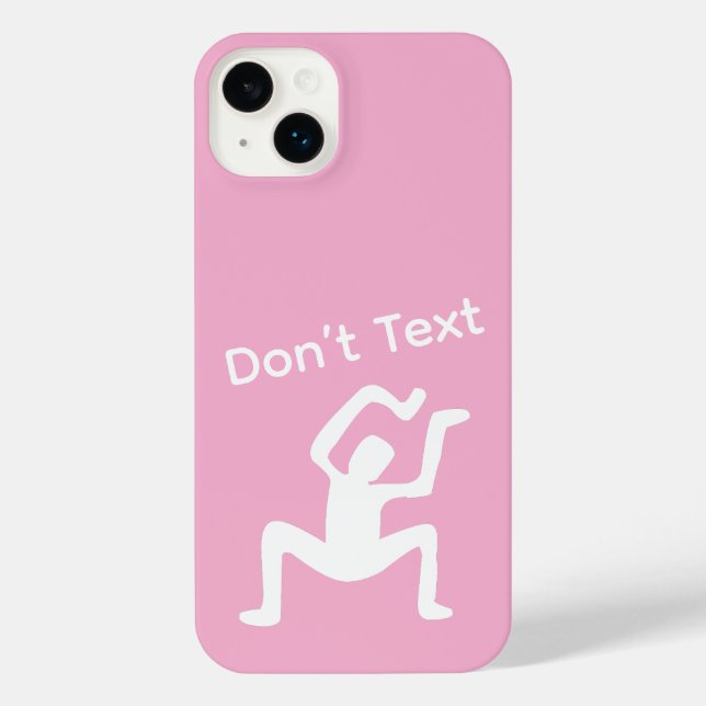 Nicht texten iPhone hülle (Rückseite)
