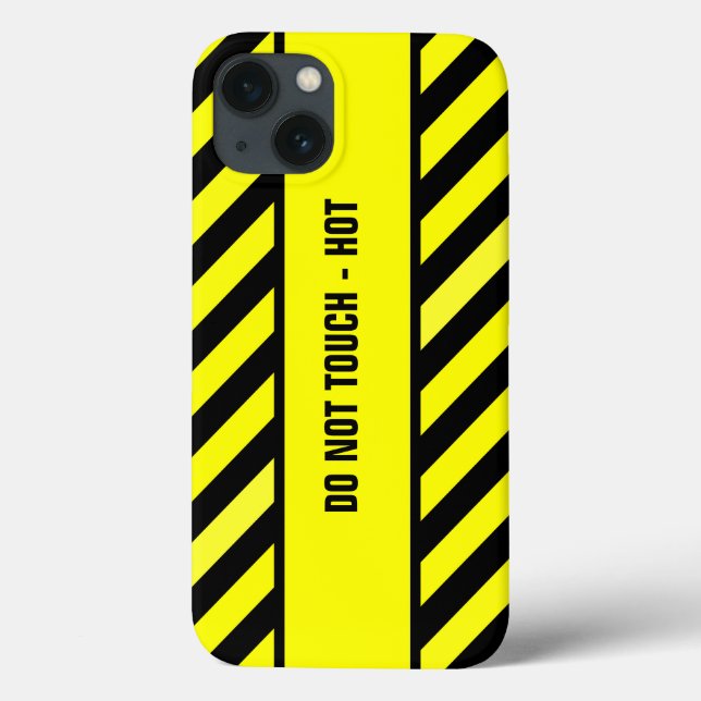 NICHT TOUCH - WART Case-Mate iPhone HÜLLE (Rückseite)