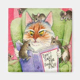 Nicht tun Fliegenklatsche der Magnet des kleinen