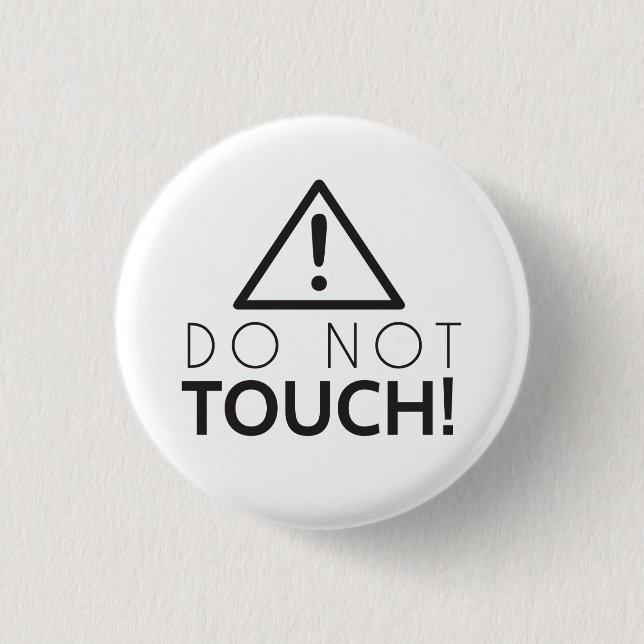 Nicht tun Touch Button (Vorderseite)