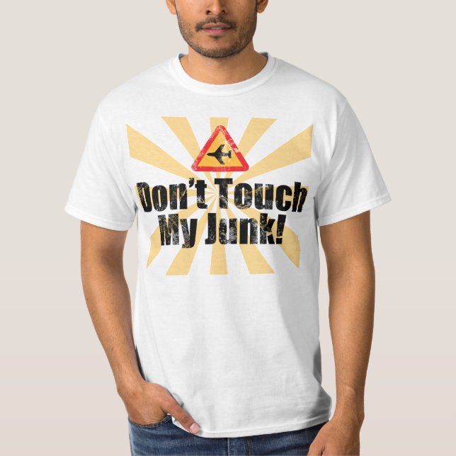 Nicht tun Touch mein Kram, lustige TSA T-Shirt (Vorderseite)