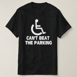 nicht übertreffen das Parkhandicap Rollstuhl T-Shirt