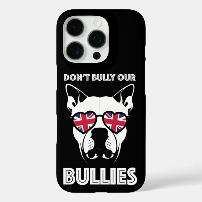 nicht unsere Bullen einschüchtern Case-Mate iPhone Hülle (Rückseite)