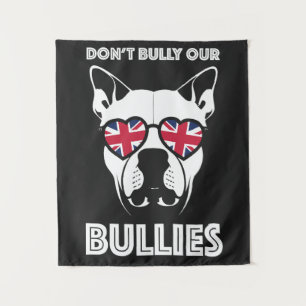 nicht unsere Bullen einschüchtern Wandteppich