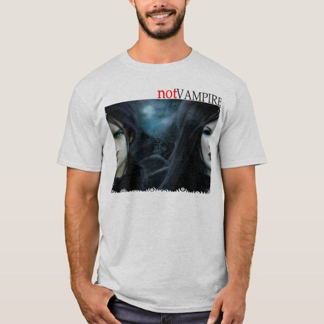 Nicht Vampir: Alien T-Shirt (Vorderseite)