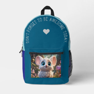 Nicht vergessen... bedruckter rucksack