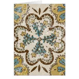 Nicht-Verschönertes Batik-Quadrat II