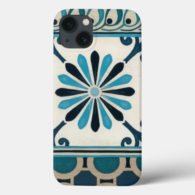 Nicht-Verschönertes Indigo-Fries II Case-Mate iPhone Hülle (Rückseite)