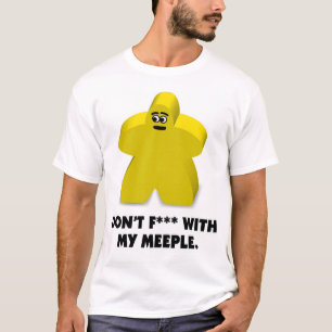 Nicht "verwirren Sie" mit meinem meeple T-Shirt