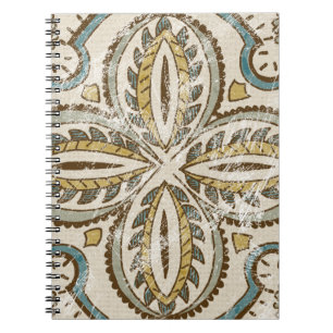 Nicht verzierter Batik-Platz III Notizblock