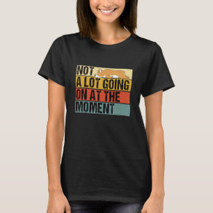 Nicht viel los im Moment Corgi Faul Sarcas T-Shirt