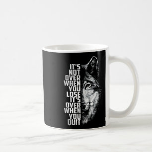 Nicht Vorbei Wenn Verloren - Vorbei Wenn Aufgeben Kaffeetasse