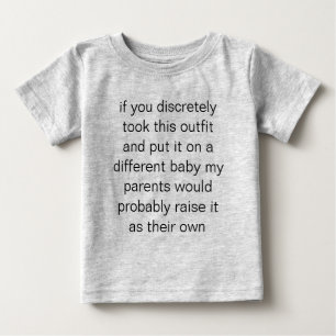 nicht wahrnehmbar baby t-shirt