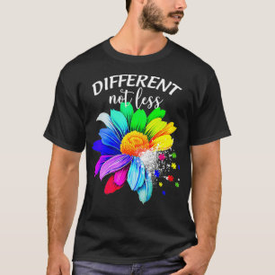 Nicht weniger, Sonnenblumen Autismus Puzzle Awaren T-Shirt