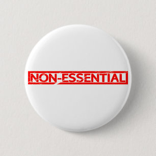 Nicht wesentliche Briefmarke Button