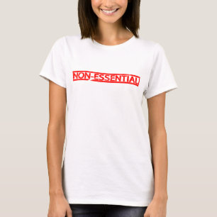 Nicht wesentliche Briefmarke T-Shirt