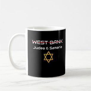 Nicht Westjordanland, Judea Samaria Israel Kaffeetasse