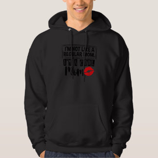 Nicht wie regelmäßige Mama bin ich Cool Mama Mommy Hoodie