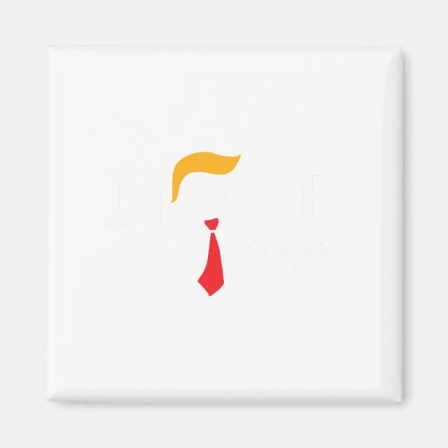 Nicht wieder lustige Trump Biden Demokrat US-Wahl Magnet (Vorne)