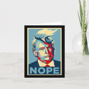 Nicht wieder lustiger Trump 2024 Karte