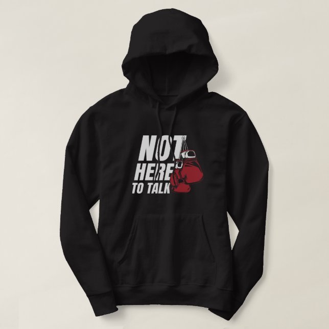 Nicht wirklich allein trinken, wenn Hund Zuhause B Hoodie (Design vorne)