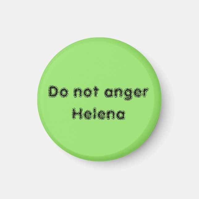 Nicht Wut Helena Orphan Black Rules Club Klon Magnet (Vorne)
