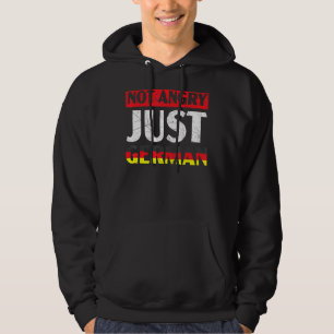 Nicht wütend Deutschland Deutschland Deutschland Hoodie