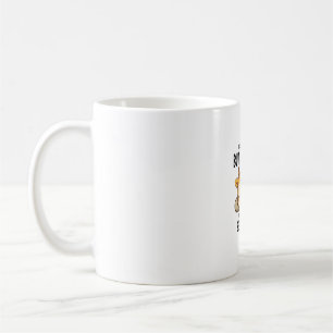Nicht zu Brag Lazy Giraffe Funny Motivation Kaffeetasse