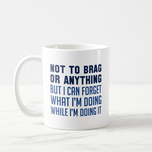 Nicht zu bummeln oder irgendetwas kaffeetasse (Links)