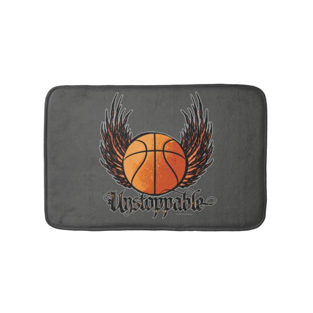 Nicht zu stoppen (Basketball) Badematte (Vorderseite)