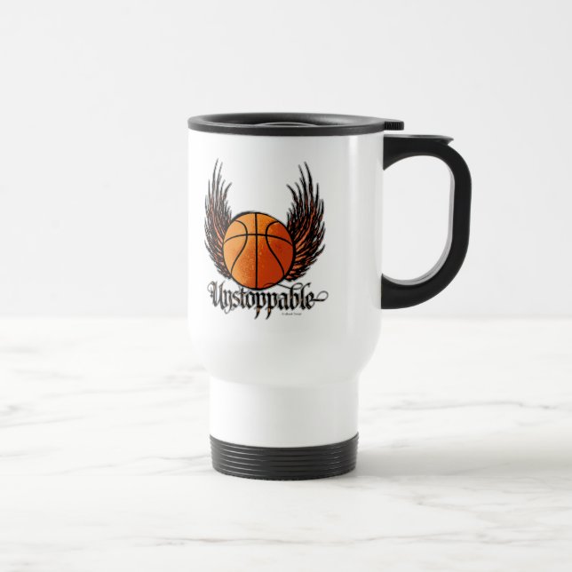 Nicht zu stoppen (Basketball) Reisebecher (Rechts)