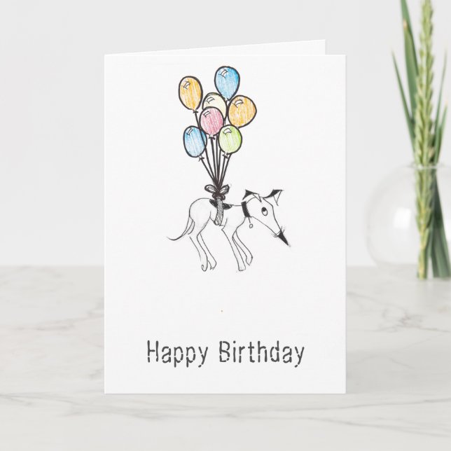 Nicht zum Geburtstag mitnehmen Karte (Vorderseite)