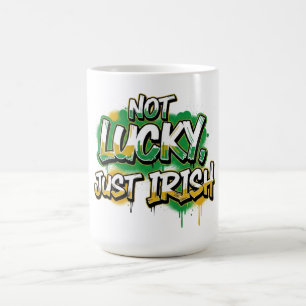 Nicht zum Glück nur Irish St. Patrick's Day Kaffeetasse
