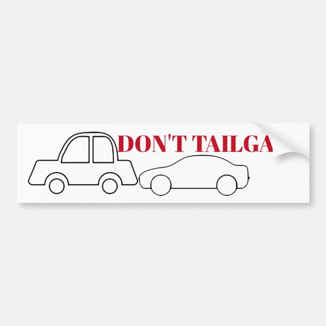 Nicht zurechtkommen autoaufkleber (Vorne)