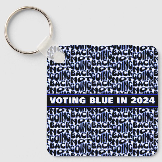 NICHT ZURÜCK SCHLÜSSELANHÄNGER (Vorderseite)