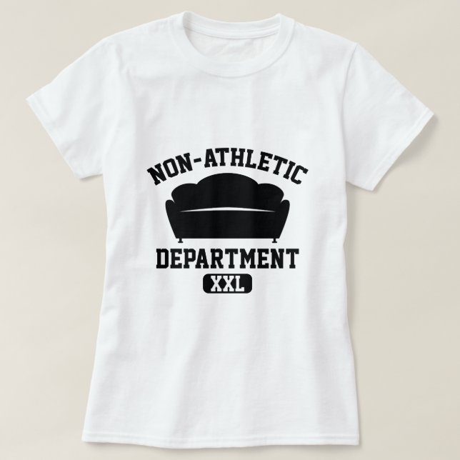 Nichtathletische Abteilung T-Shirt (Design vorne)