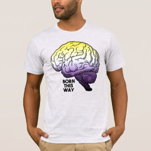 Nichtbinär auf diese Weise geboren T-Shirt