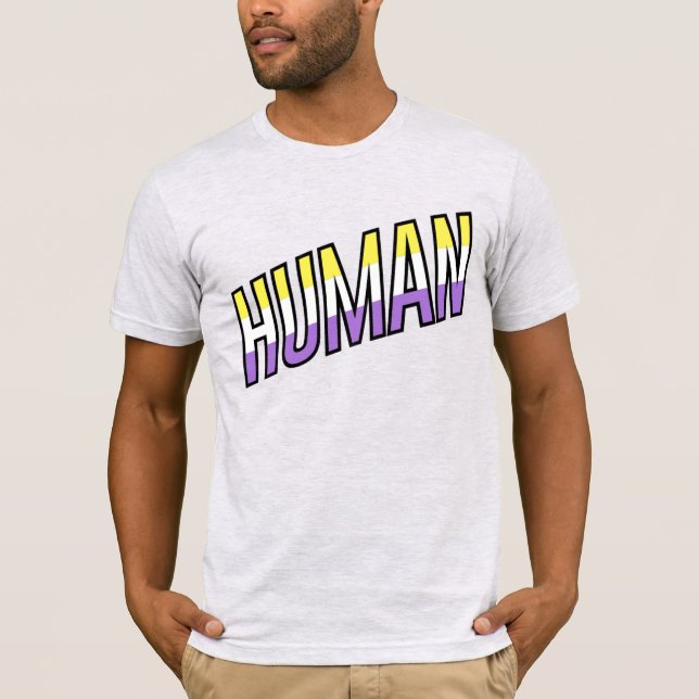 nichtbinär T-Shirt (Vorderseite)