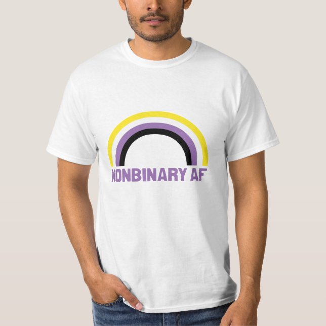 Nichtbinäre AF T-Shirt (Vorderseite)