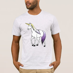 Nichtbinäre Einhorn T-Shirt